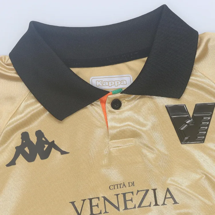 Kappa Soccer Jersey Men's Yellow-2