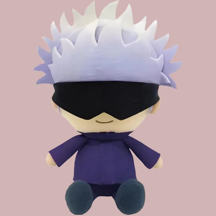 BANDAI Jujutsu Kaisen Compatibility With Ages Above 3 Years Old Dolls Plush Doll 17cm Height-1