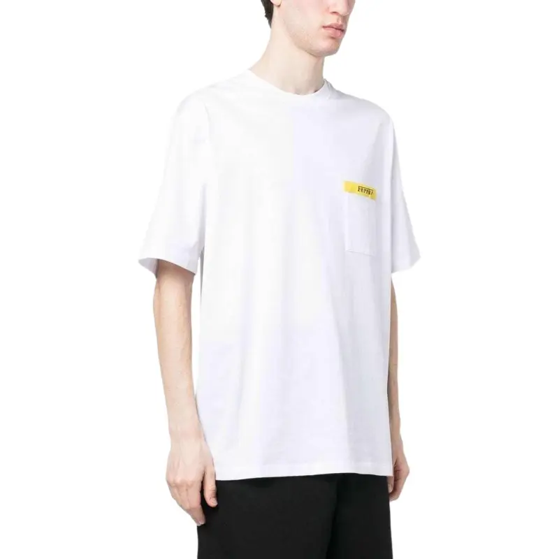 Ferrari Logo print T shirt-3