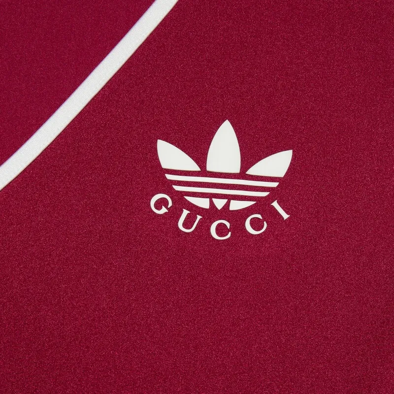 Adidas Originals X GUCCI Bodysuits Women's Red-4