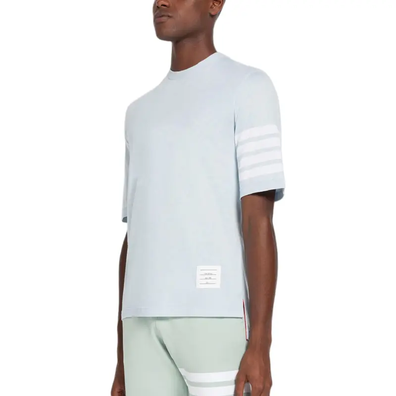 THOM BROWNE· T Shirt Men's Light Blue-2