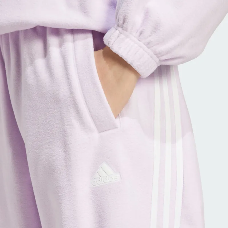 Adidas Future Icons FW24 Casual Pants Women's Ice Lavender-3