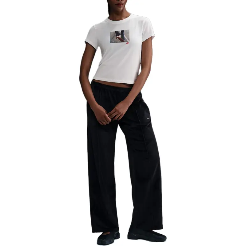 Nike Sportswear Chill Knit Women's Slim Cropped T Shirt-1