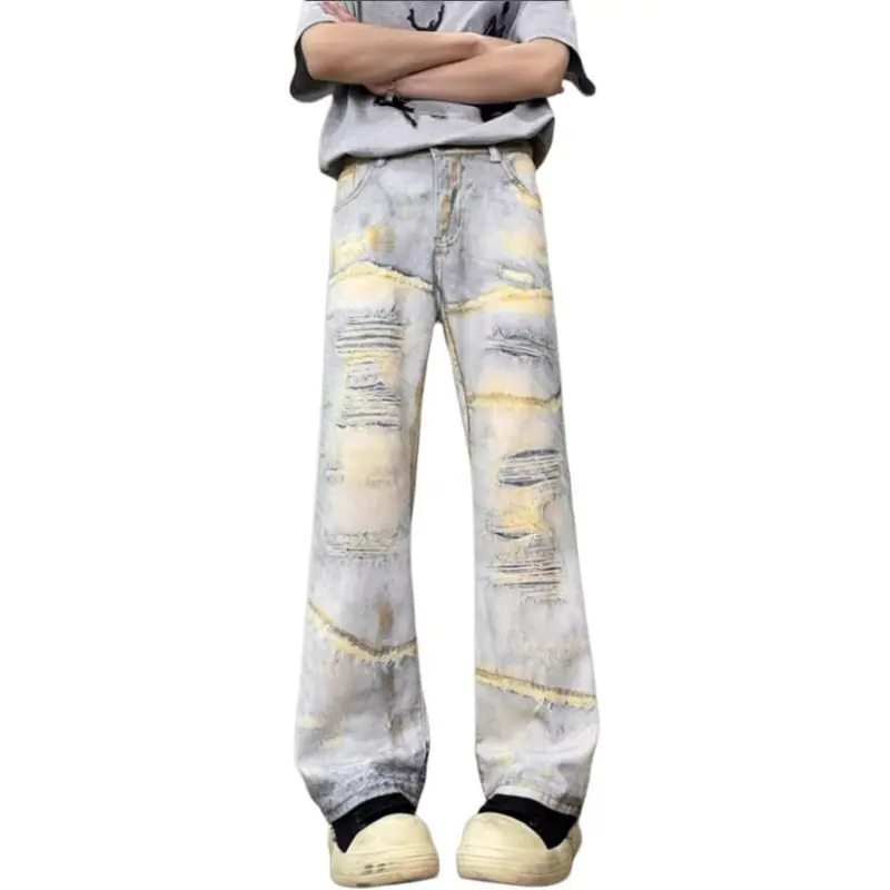 Concubine Zhu Jeans Women's Blue-4