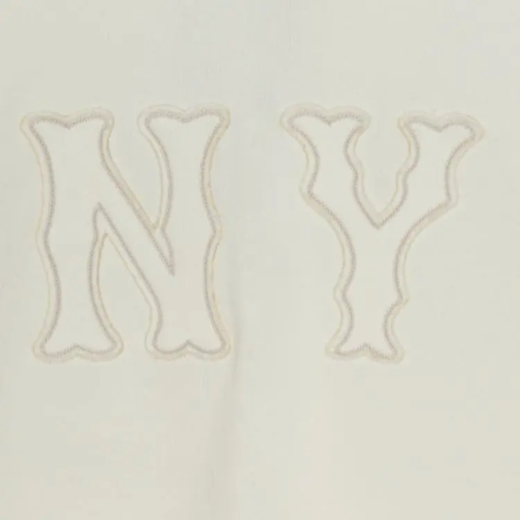 MLB New York Yankees Sweatshirt Women's Cream-5
