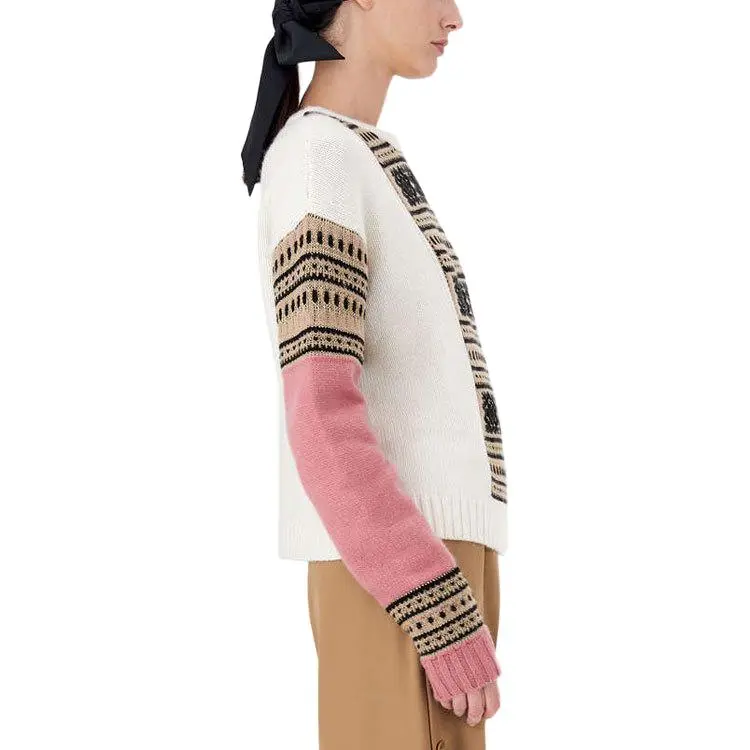 MaxMara Cashmere Sweater Women's Multicolor-4