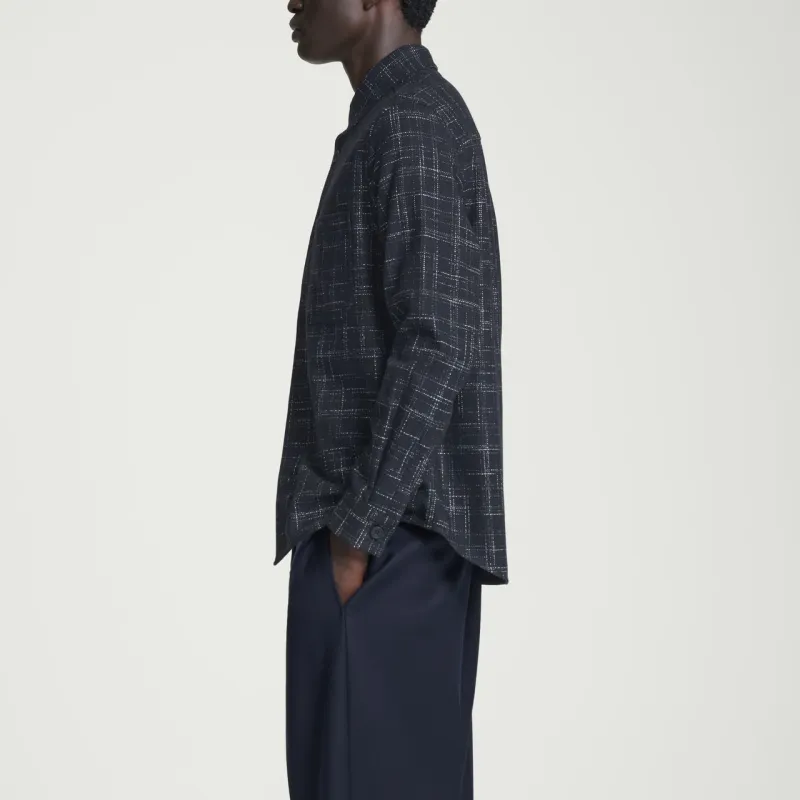COS Shirts Men Navy Blue-2