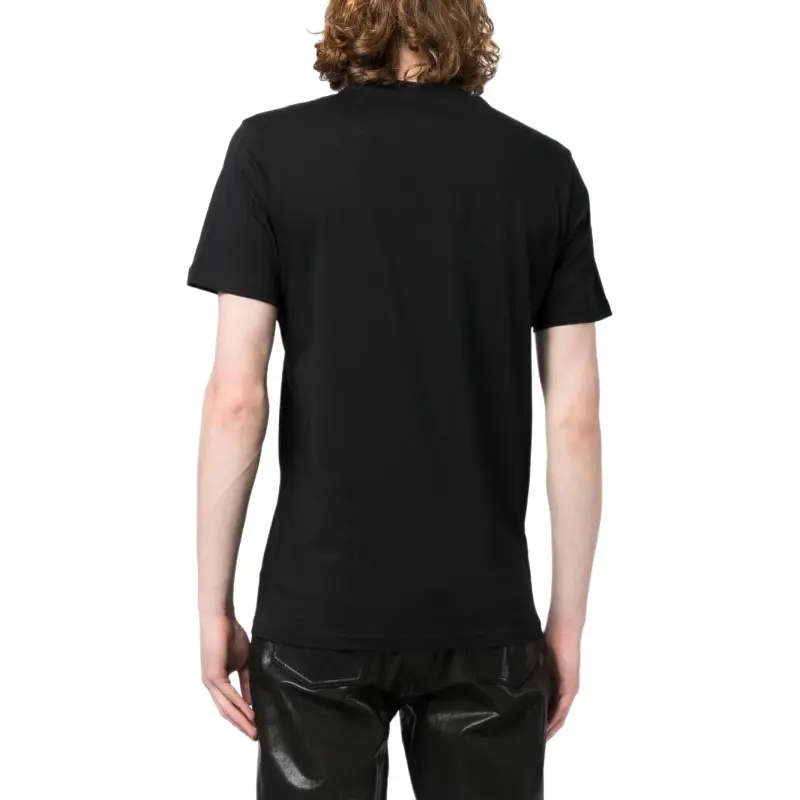 MOSCHINO Logo Printed Crewneck T-Shirt-4