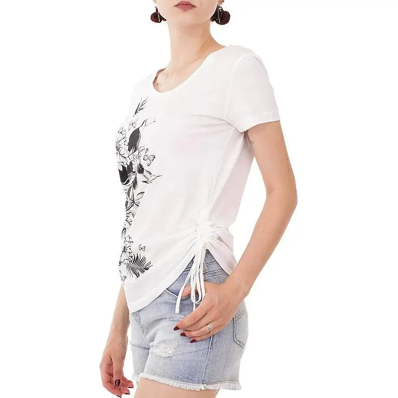 EMPORIO ARMANI EA7 SS23 T Shirt Women's White-2