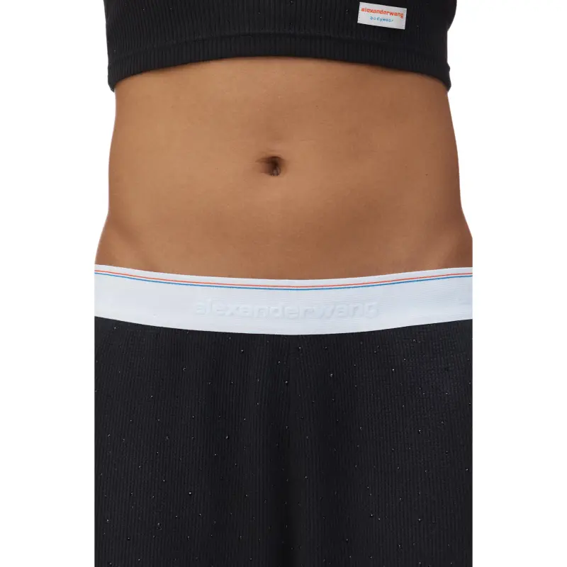 Alexander Wang Crystal-embellished Track Pants-2