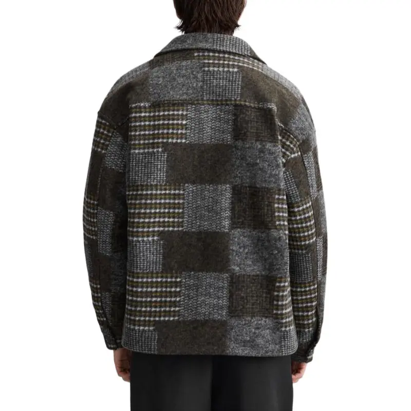 ZARA Jackets Men Green-3