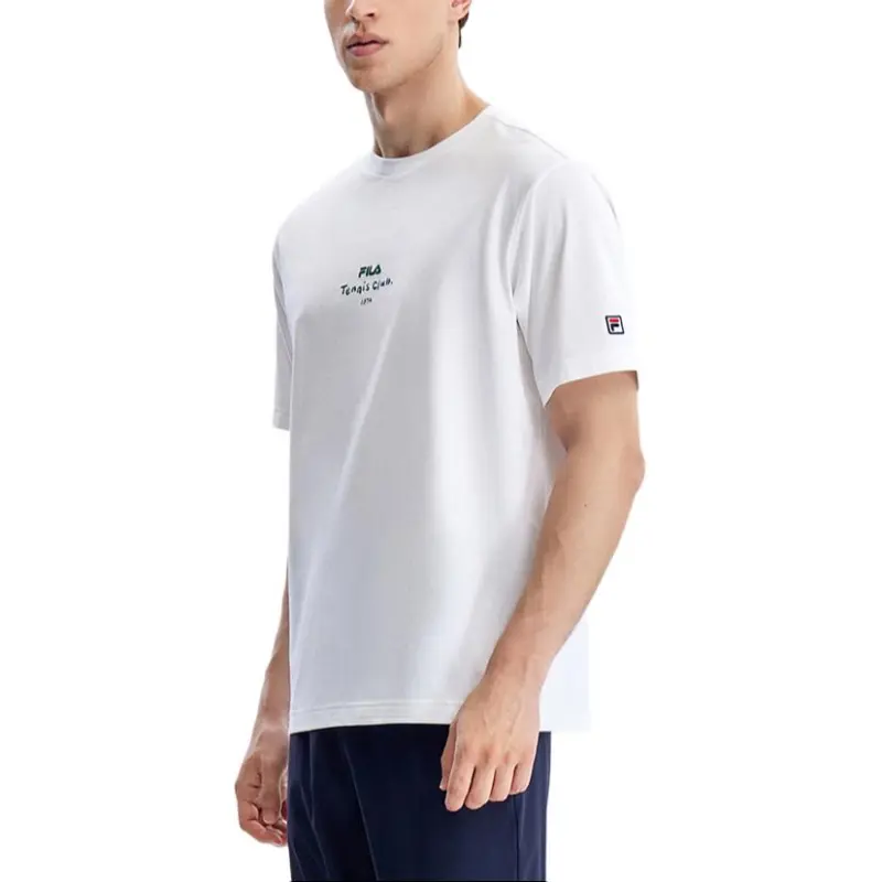 FILA Tennis Og T Shirt Men's Jade White-3