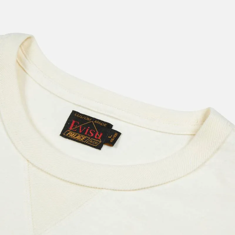 PALACE X Evisu Logo T Shirt-1