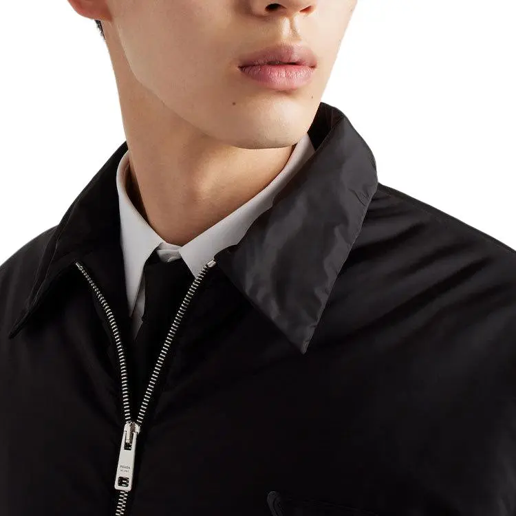PRADA FW24 Puffer Jacket Men's Black-5