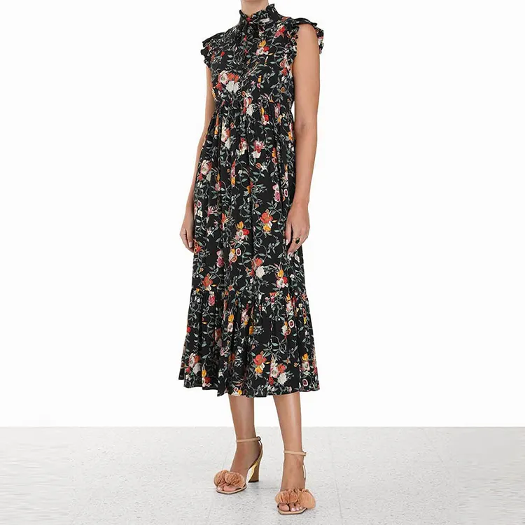 Zimmermann Sleeveless Dresses Women's Black-1