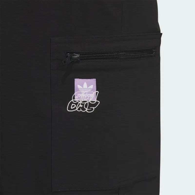 Adidas Originals CITY SKATE TROUSERS Casual Pants Women's Black-4
