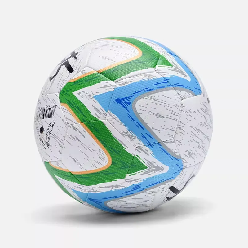 Skechers Size 5 Soccer PU Machine Stitched Soccer Ball Unisex Green-2