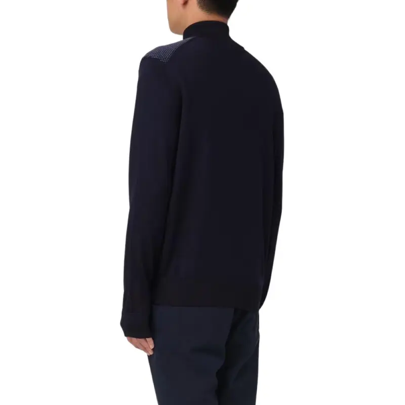 HUGO BOSS Zip Up Knitted Cardigan-3