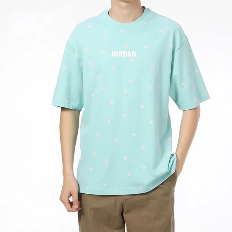 Jordan T Shirt Men's Light Cyan-1