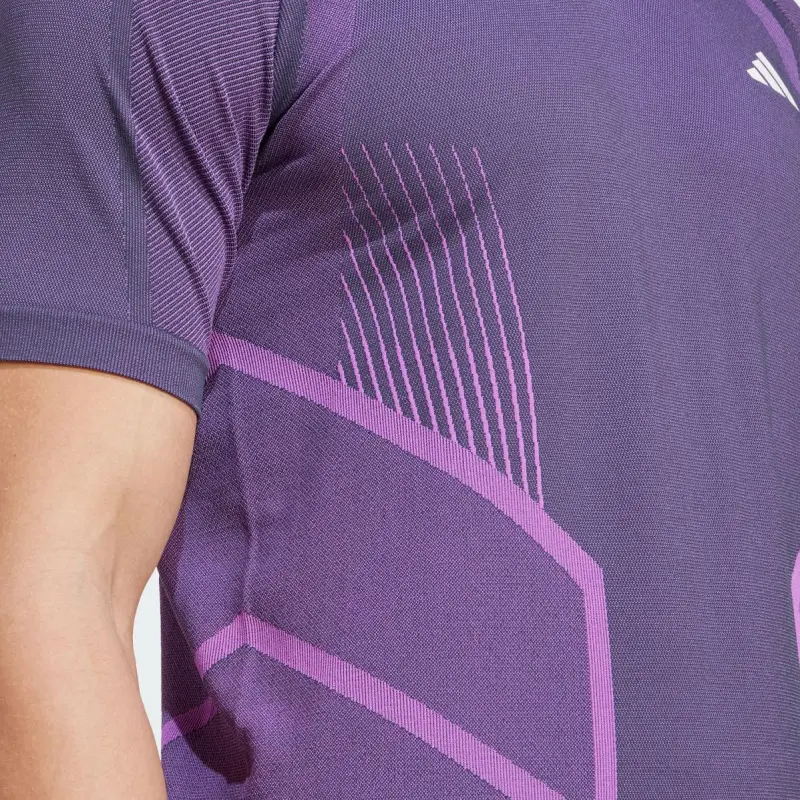 Adidas Free Shipping With AdiClub Tennis Pro Seamless Aeroready FreeLift Polo Shirt-6