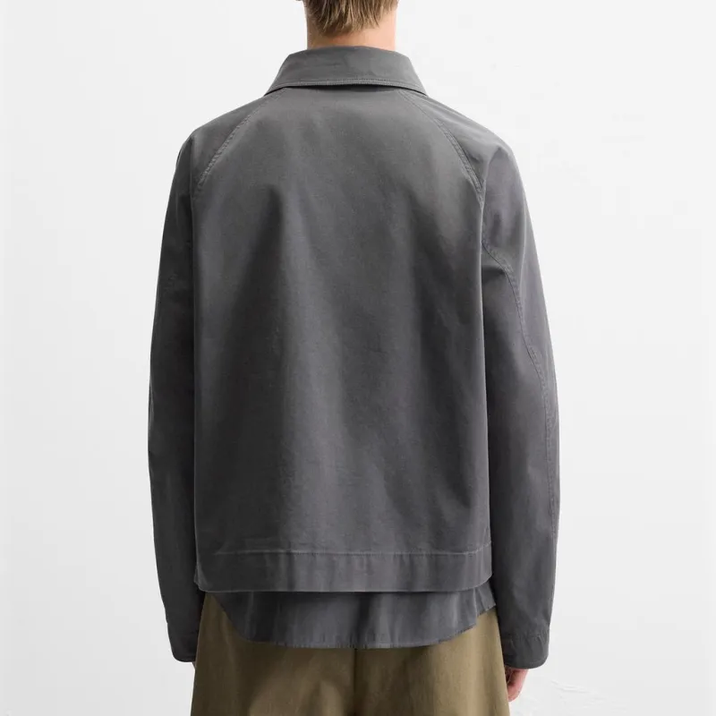 ZARA Jackets Coats Men's Coal Gray-3