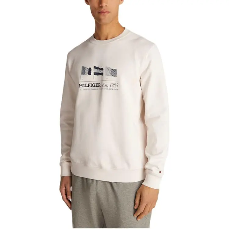 Tommy Hilfiger Sweatshirt Men's Beige Yellow-2