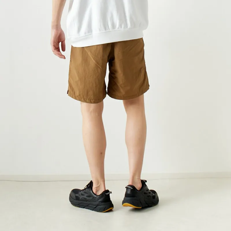 Gramicci SS24 NYLON PACKABLE G SHORT Casual Shorts Unisex Ginger Orange-3