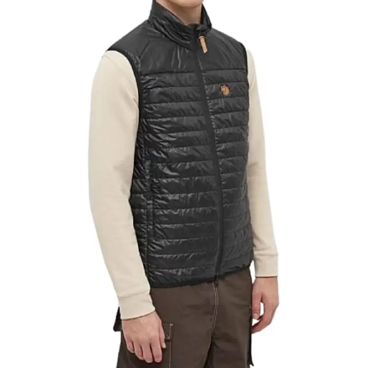Fjallraven Vests Men Black-3