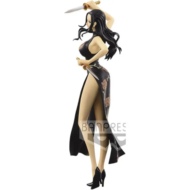 BANPRESTO Nico Robin Glass Factory One Piece Sparkling Charm Cheongsam Kung Fu Robin A Bonus Gifts-2