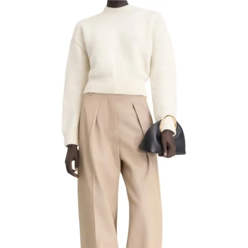 Jacquemus La Maille Sweater 'Light Beige'-5