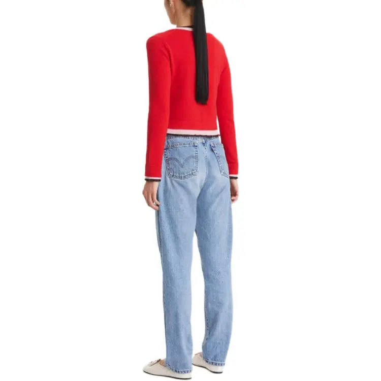 TORY BURCH SS23 Cashmere Sweater Women's Red-2