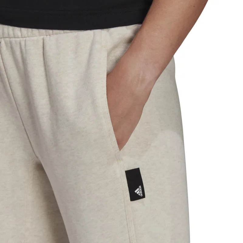 Adidas FW24 Knitted Sports Pants Women's Khaki-4