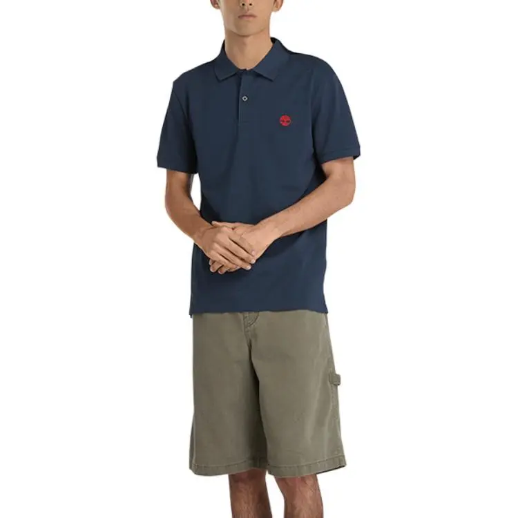 Timberland Polo Shirts Men Dark Sapphire-2