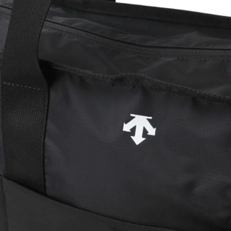 DESCENTE Nylon Tote Bag, Shopping Bag, Shoulder Bag Unisex Black-7