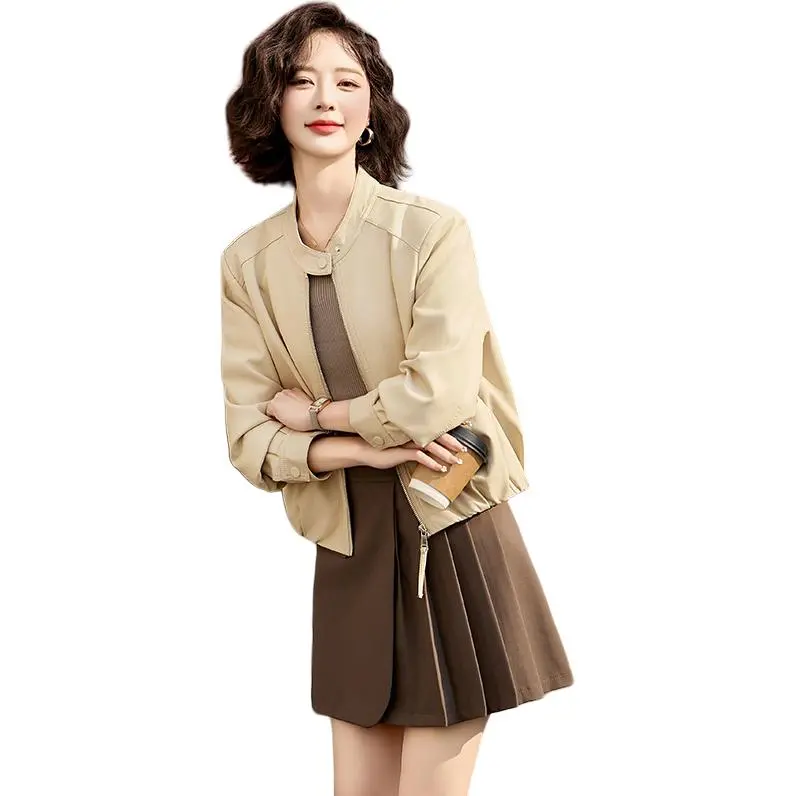 Yi Mengyuan Leather Jacket Women's-2