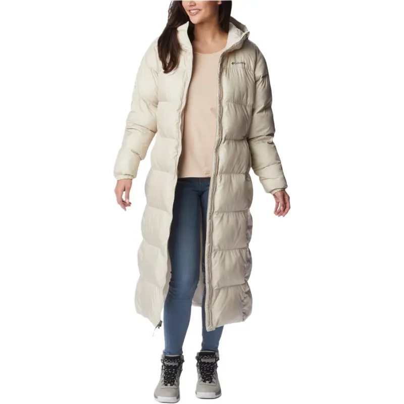 Columbia Parka Coats Women's Beige-3