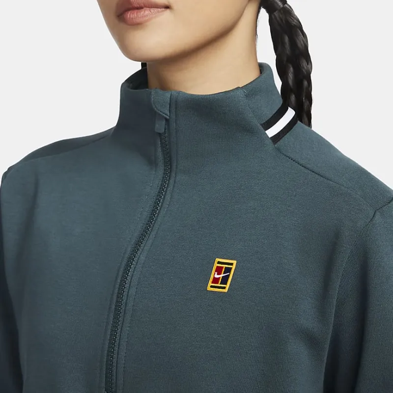 Nike Dri Fit Sweatshirt Women's Dark Green-4