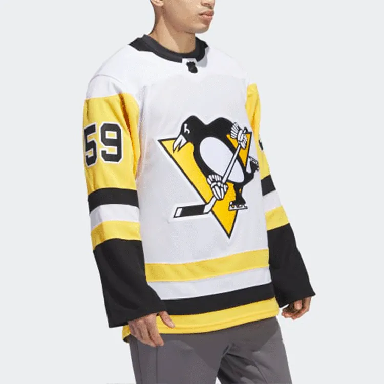 Adidas Penguins Guentzel Away Authentic Jersey-4