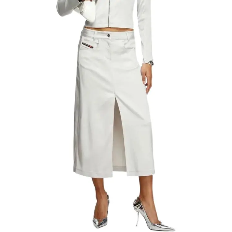 DIESEL O Ebbey Midi Skirt-3