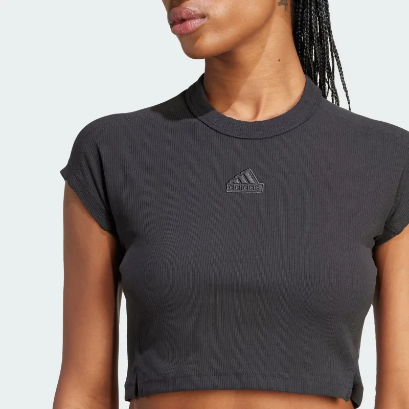 Adidas T Shirts Women's Black-4