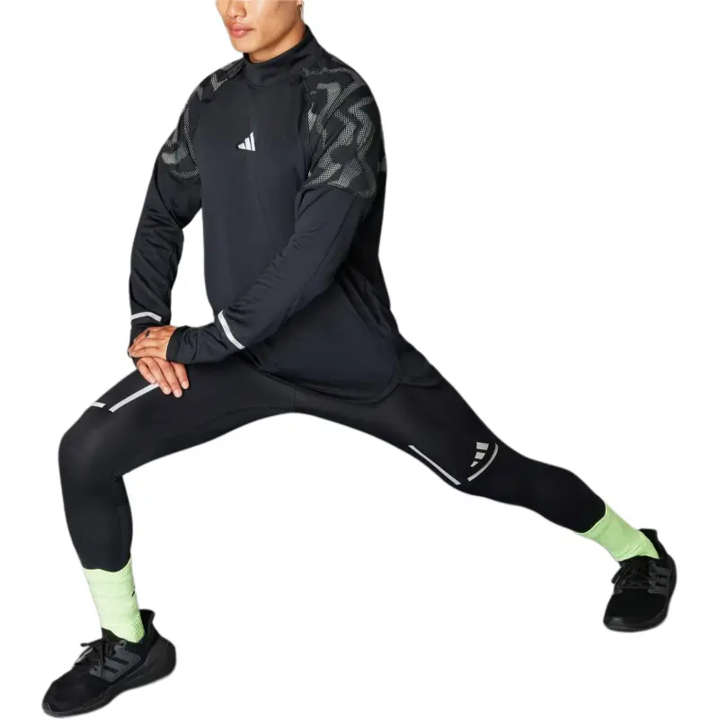 Adidas Free Shipping With AdiClub Ultimate Hi Vis Reflective 1/2 Zip Top-3