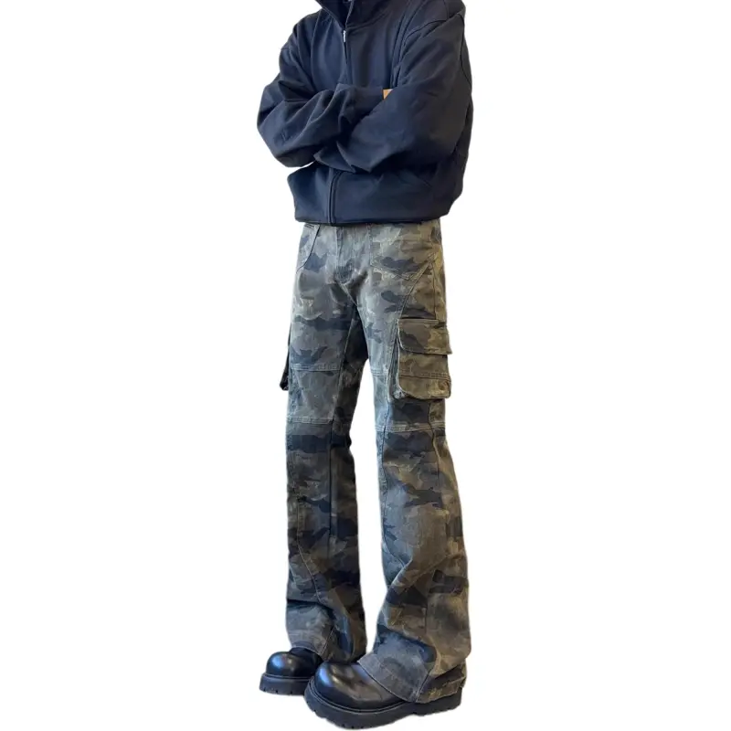 KVIV Jeans Men Camouflage -3