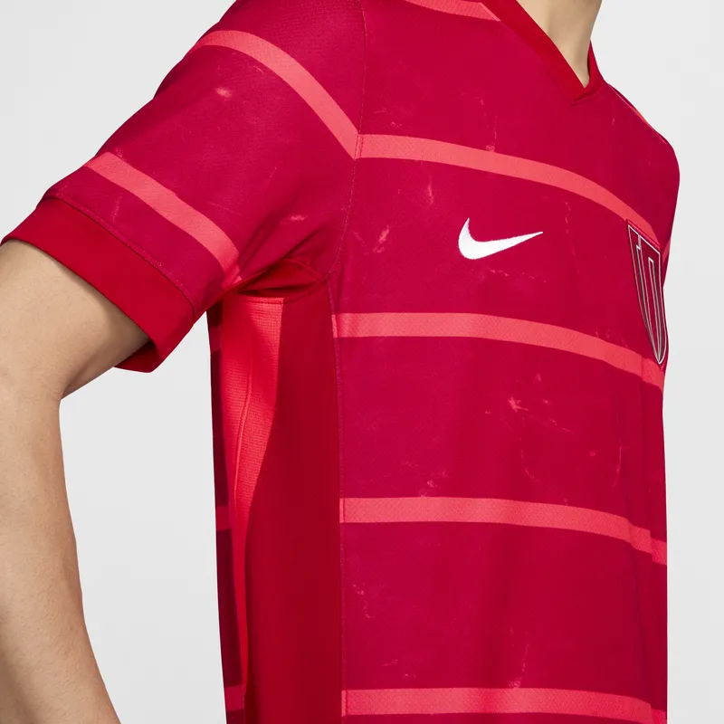 Nike Dri-Fit Soccer Jerseys Men's Gym Red/Laser Red/White-3