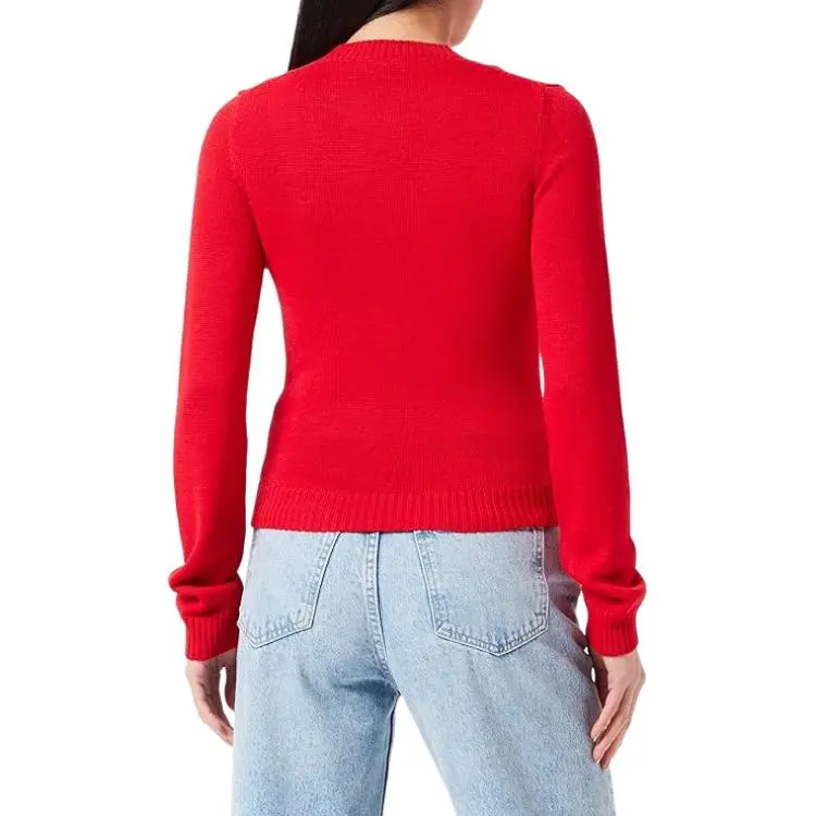 LOVE MOSCHINO FW22 Sweater Women's Red-3