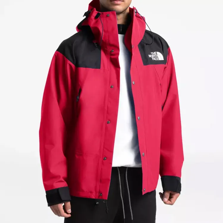 THE NORTH FACE 1990 Collection Water Resistant Windproof Breathable Warm Windbreaker Jacket Men's Red-3