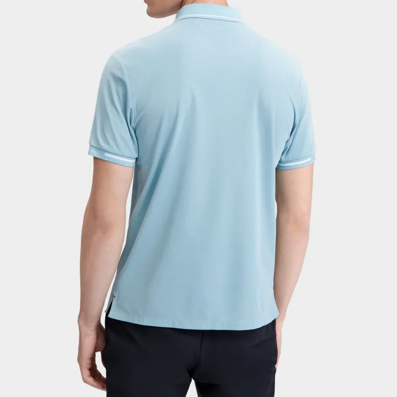 FILA Polo Shirt Men's Forget Me Not Blue-4