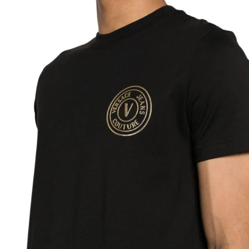 VERSACE JEANS COUTURE Logo print Short sleeved T shirt-2