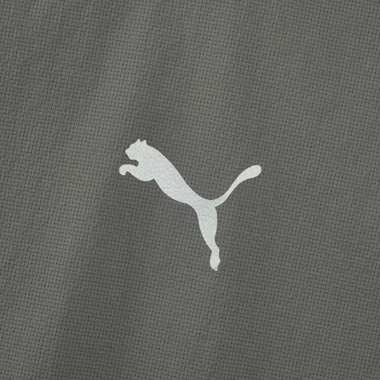 PUMA ESS ELEVATEDWOVEN T Shirt Unisex Gray-3