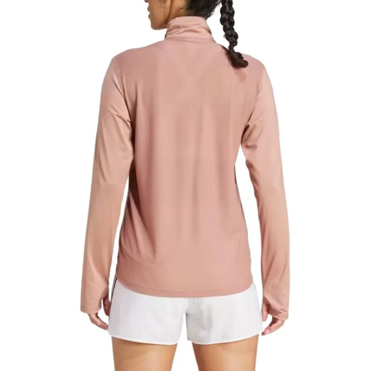 Adidas Free Shipping With AdiClub Own The Run Half Zip Jacket-2