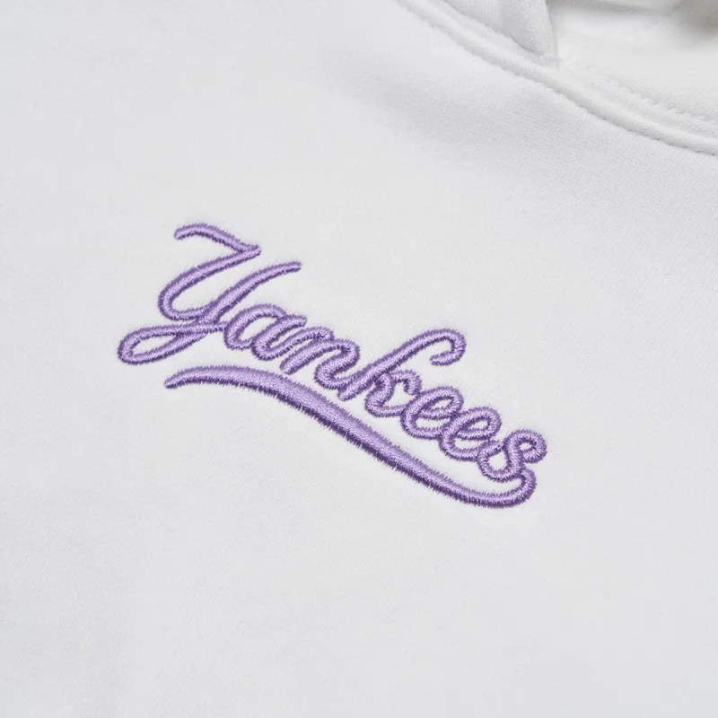 MLB New York Yankees Sweatshirt Women's White-5